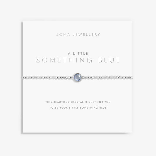 A Little 'Something Blue' Bracelet in Silver Plating