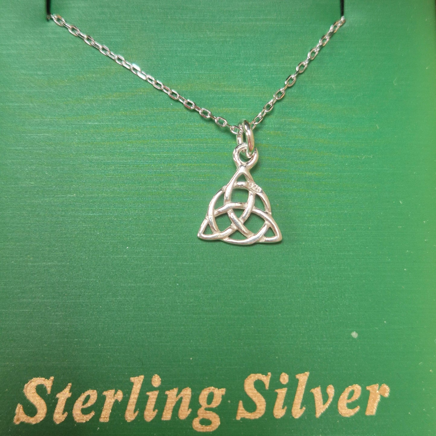 Celtic trinity necklace