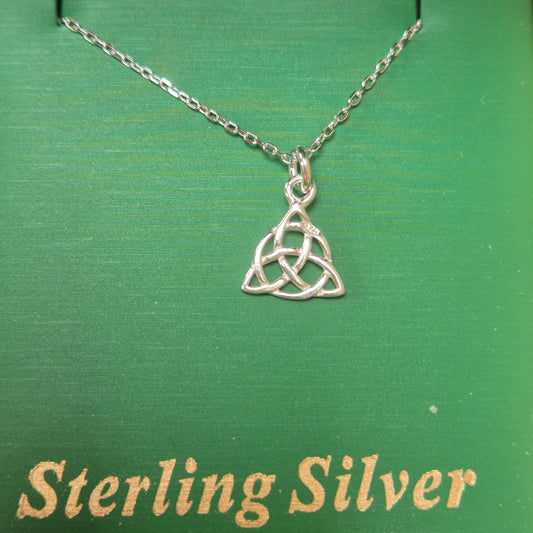 Celtic trinity necklace