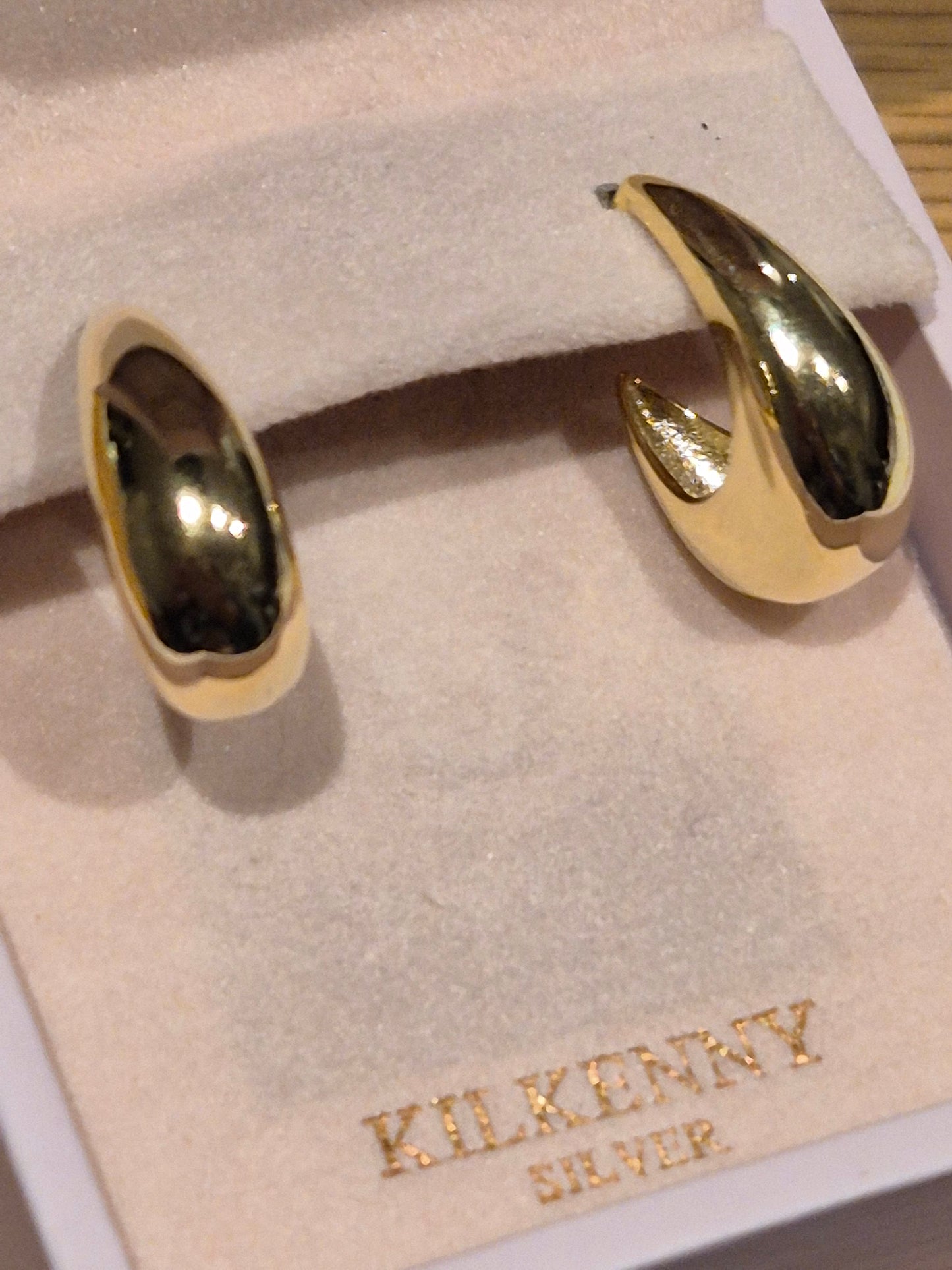 3D DROP SILVER  EARRING E2031