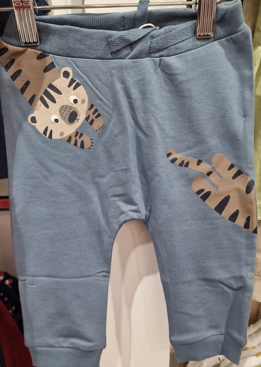ORGANIC COTTON TROUSERS blue mirage
