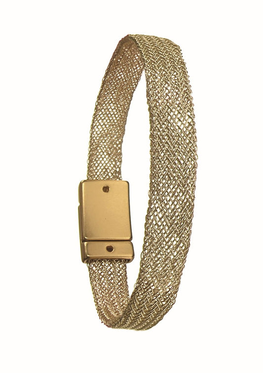 Chain to Chain / Magnetic - Sliver of Gold bracelet