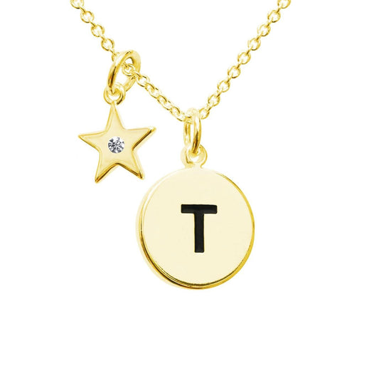Alphabet Necklaces – Gold FP220