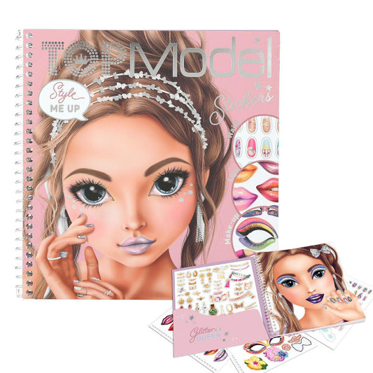 TOPMODEL STYLE ME UP FACE STICKERSBOK FACE & NAILS