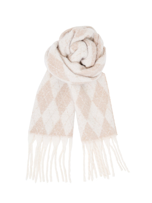 SUPERSOFT DIAMOND CHECK SCARF