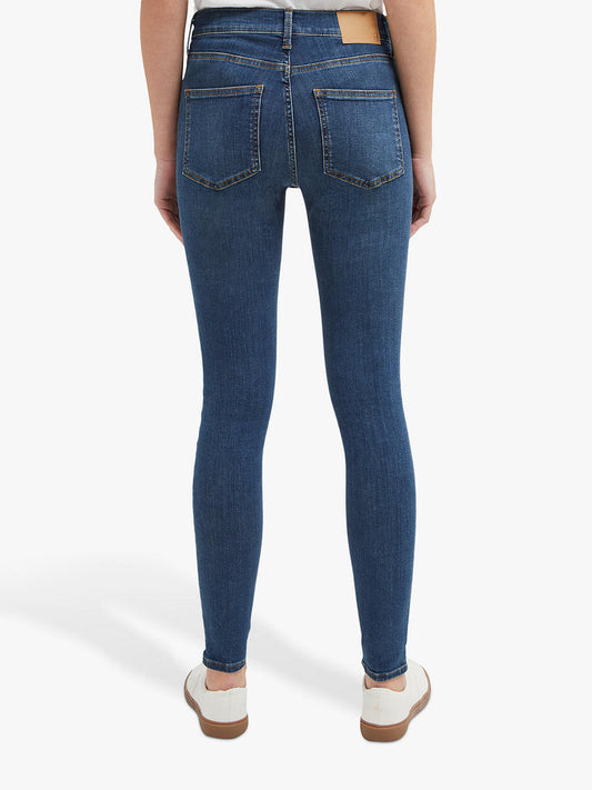 74kzd French Connection Mid Rise Skinny Rebound Jeans, Vintage