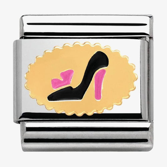 CLASSIC Gold Madame Monsieur High Heel Charm