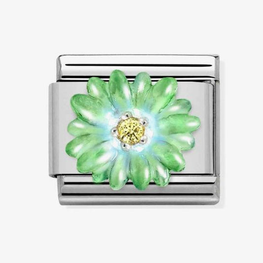 Composable CLASSIC Green Flower Charm