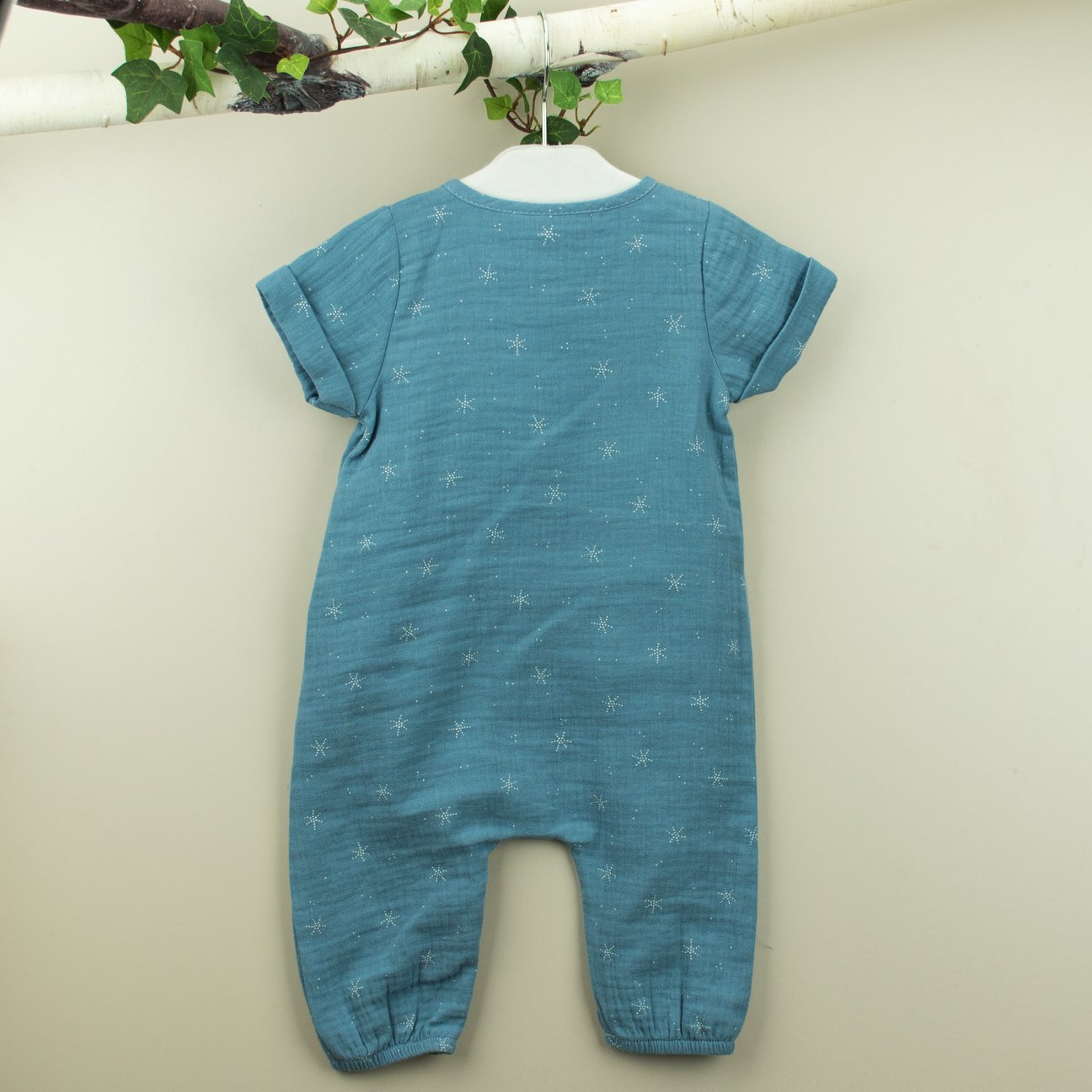 AMAIA Cotton jumpsuit blue