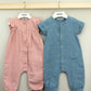 AMAIA Cotton jumpsuit blue
