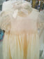 Vintage lace christening gown