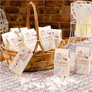 With Love Wedding Tissue Confetti