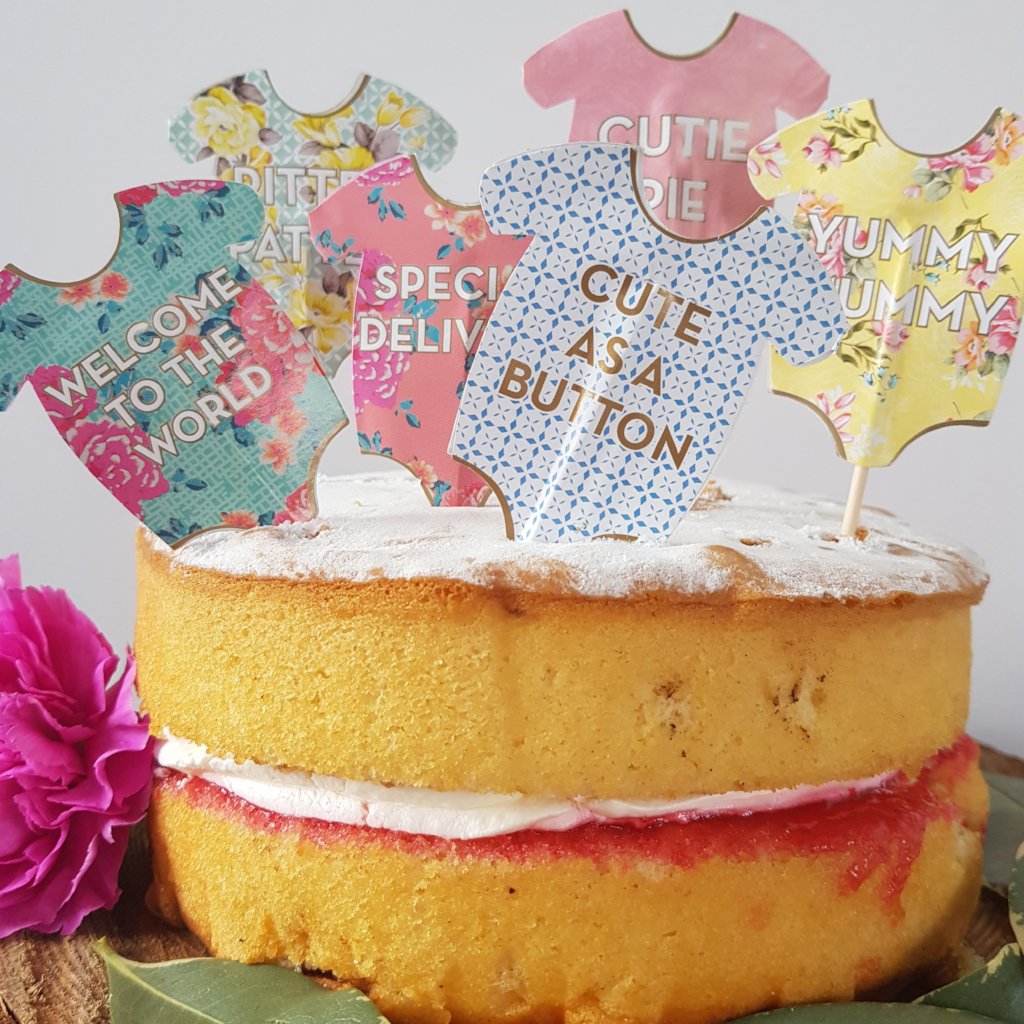 Truly Baby Cake Toppers NORA & KATIE