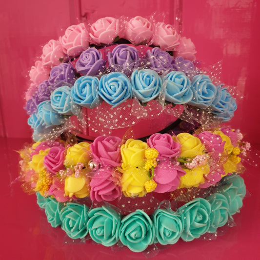 Bright flower hairband