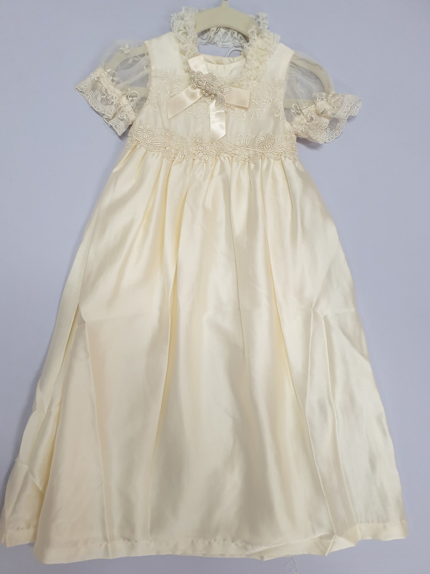 Vintage lace christening gown