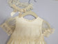 Vintage lace christening gown