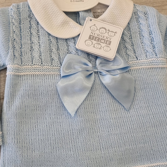 Woollen blue 2 piece set