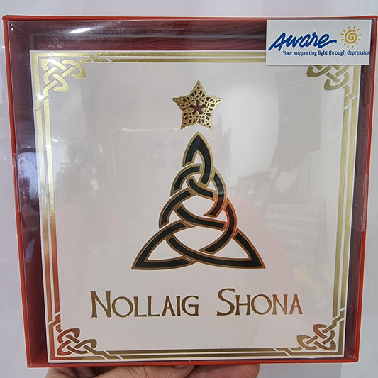 Boxed christmas cards Nollaig Shona