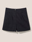 ROWENE LINEN SHORTS BLACK