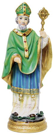St Patrick 12" Statue