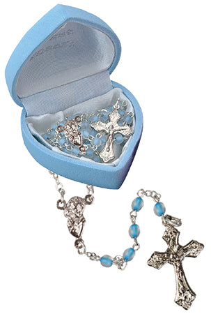 Blue baby rosary