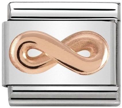 Rose Gold Infinity Knot Link