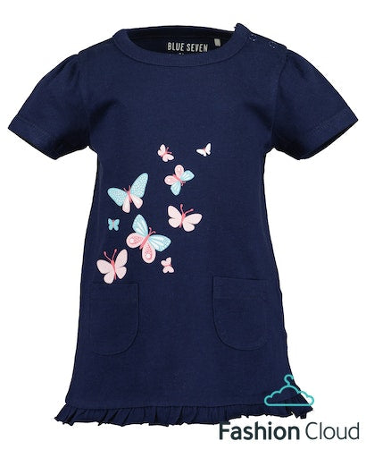 Navy Butterfly Tunic 901127 X