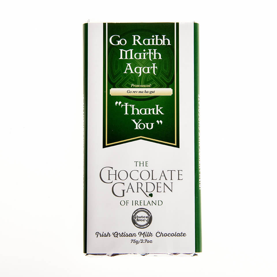 Traditional Thank You Chocolate Bar
