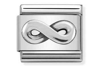 CLASSIC SILVER OXIDIZED INFINITY