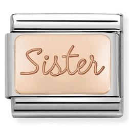 Classic  9ct ROSE GOLD SISTER