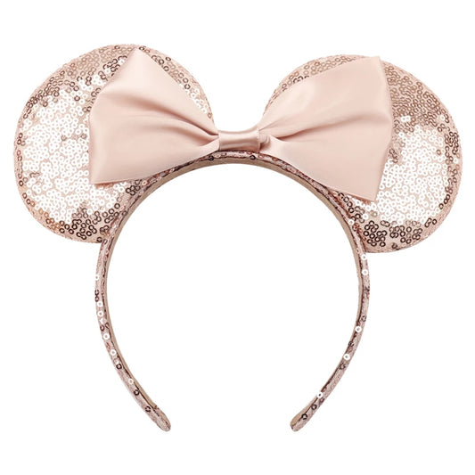 Rose Gold Minnie Mouse Party Girl Ears