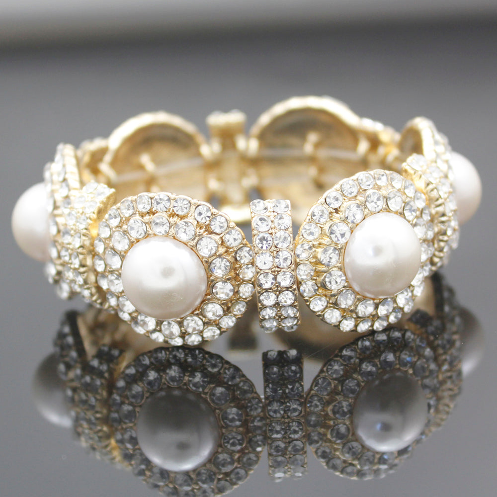 Gold Diamante Bracelet