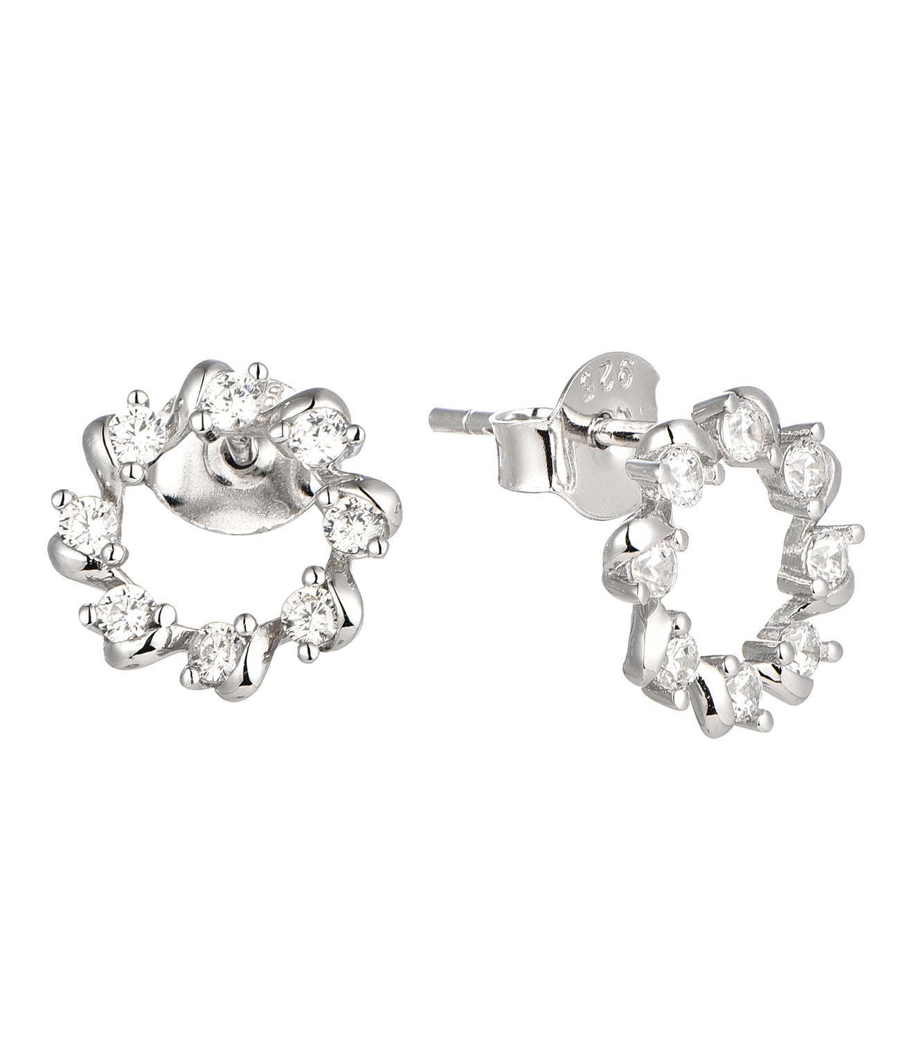 STERLING SILVER STUD EARRING