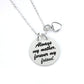 SILVER ALWAYS MY MOTHER FOREVER MY FRIEND NECKLACE
