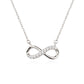 SILVER INFINITY NECKLACE L3084