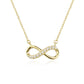GOLD INFINITY NECKLACE L3084