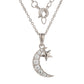 MOON AND STAR NECKLACE