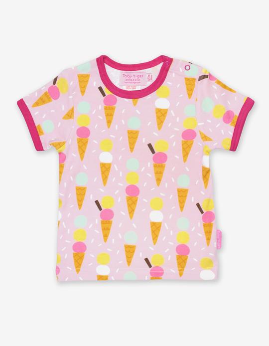 Organic Ice Cream Print T-Shirt