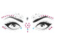 Bride Tribe 3D Face Tattoo Crystal Stickers 