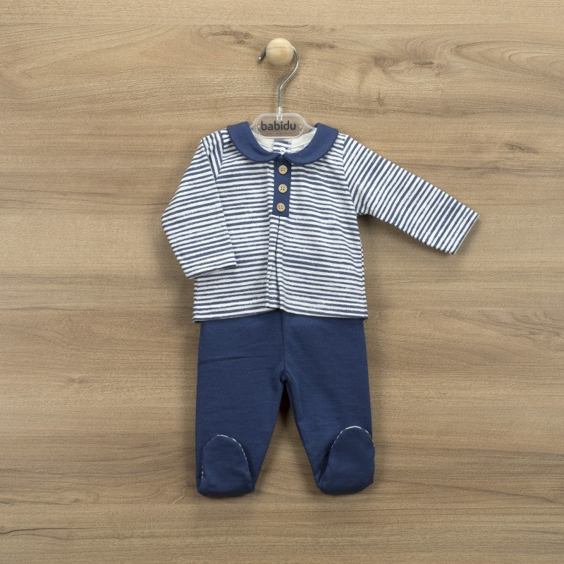 BABY BOY SET WITH LEGGINGS AND BABY NECK T-SHIRT CRUISER