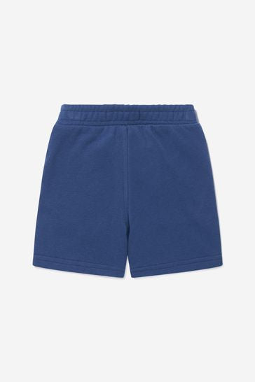 Levis Boys Cotton Graphic Jogger Shorts in Blue