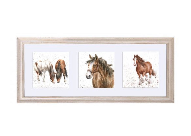 A Trio of Horses - Frame
