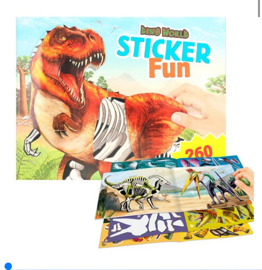 Dino World Sticker Book 260