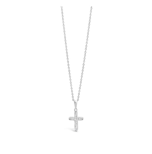 Absolute Jewellery Diamante Cross Necklace HCC112