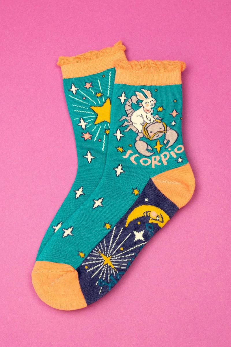 Powder Zodiac Ankle Socks
