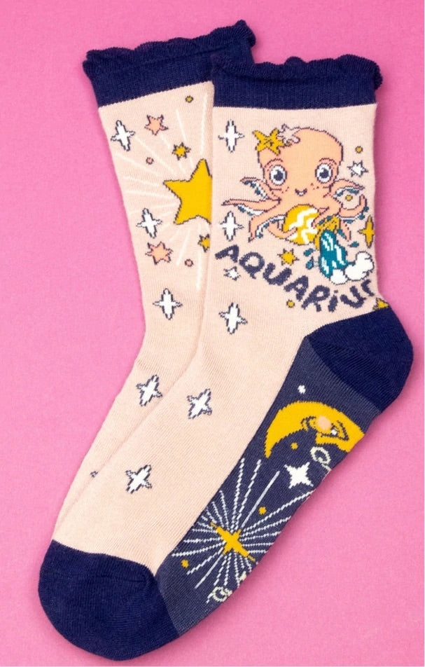 Powder Zodiac Ankle Socks