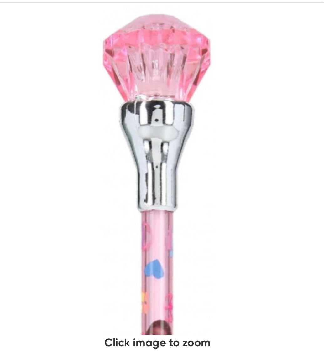 Depesche Top Model Ballpoint Pen With Light - Light Pink