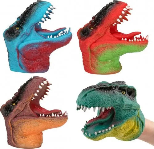 Dino World Hand Puppet - Various colours