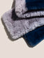 FAUX FUR SCARF - Teal