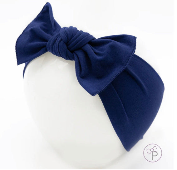 Little Bow Pip - Navy Pippa Bow